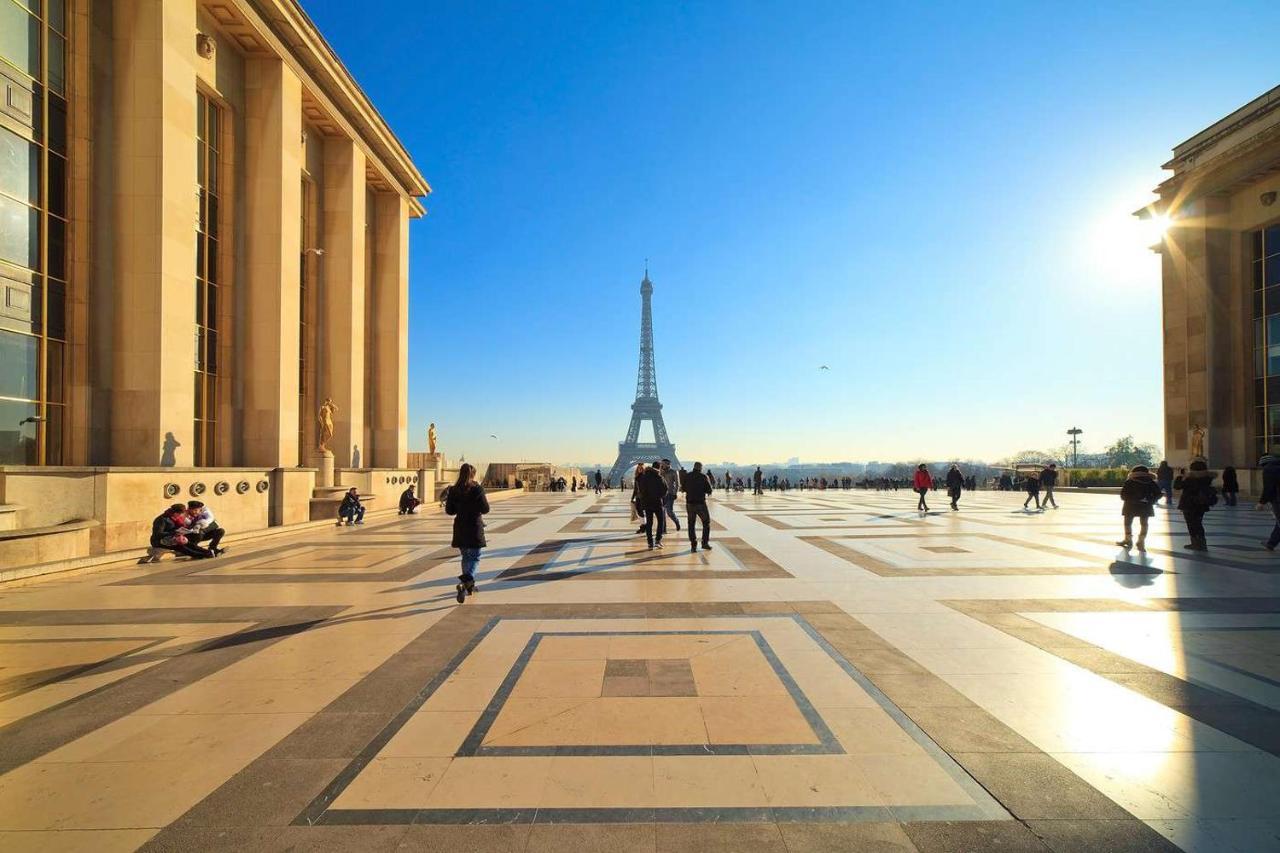 Trocadero- 2 Pieces Lumineux Daire Paris Dış mekan fotoğraf